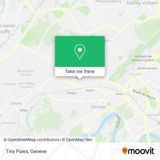 Tiny Paws map