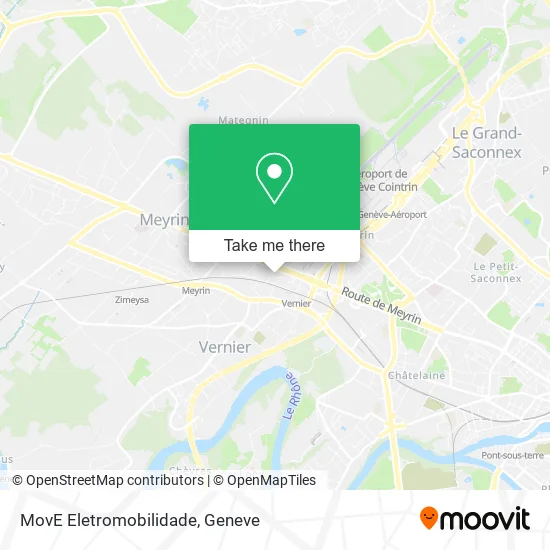 MovE Eletromobilidade map