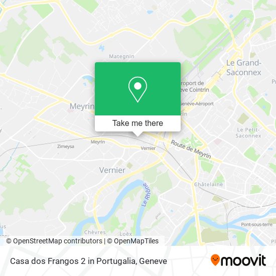 Casa dos Frangos 2 in Portugalia map