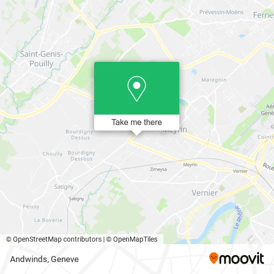 Andwinds map