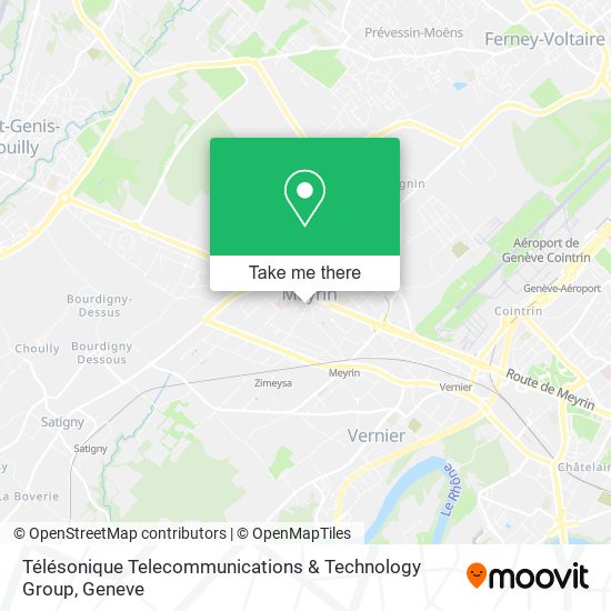 Télésonique Telecommunications & Technology Group map