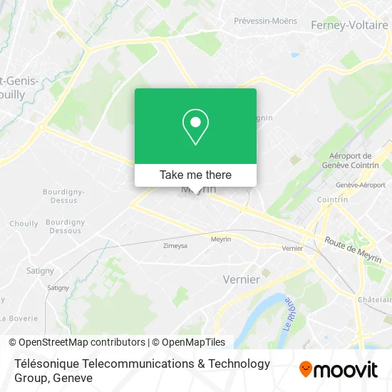 Télésonique Telecommunications & Technology Group map