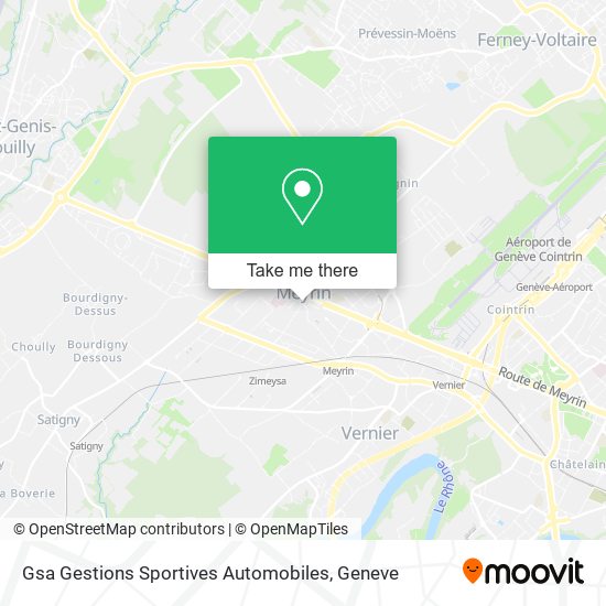 Gsa Gestions Sportives Automobiles map