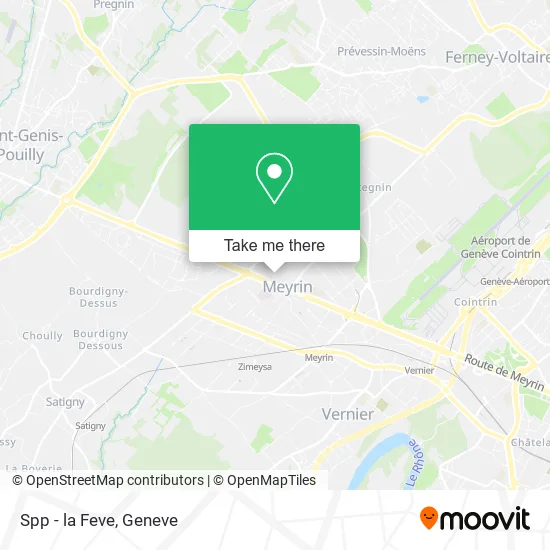 Spp - la Feve map
