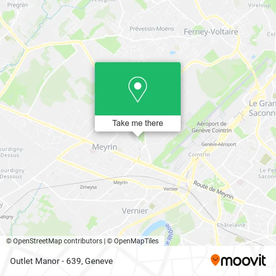 Outlet Manor - 639 map