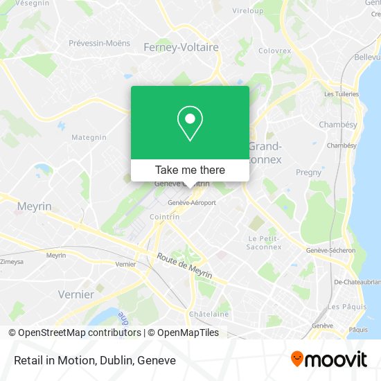 Retail in Motion, Dublin Karte