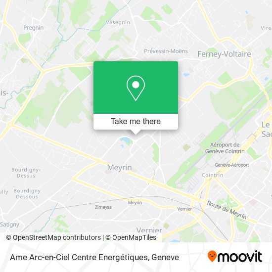 Ame Arc-en-Ciel Centre Energétiques map