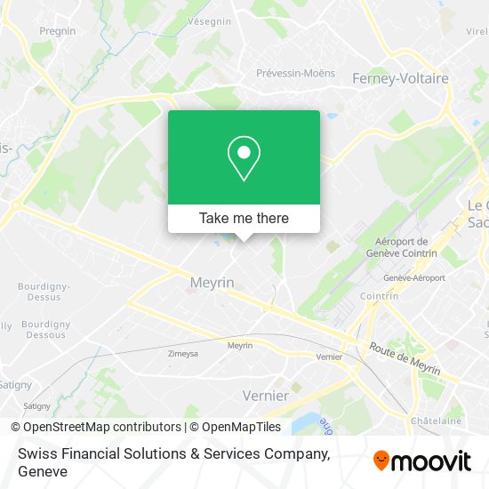 Swiss Financial Solutions & Services Company map