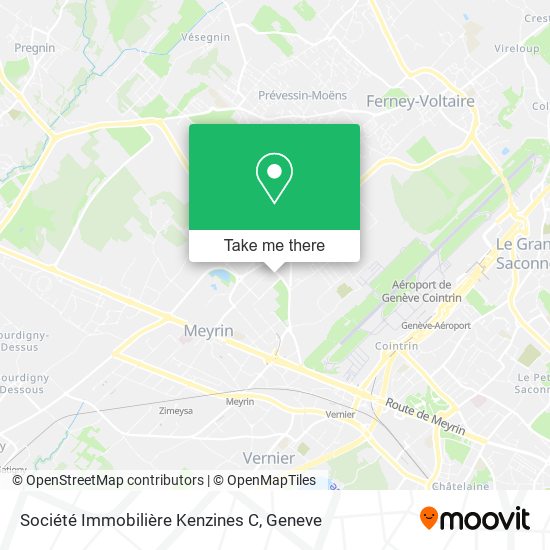 Société Immobilière Kenzines C map
