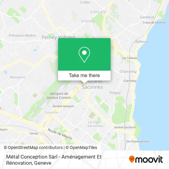 Métal Conception Sàrl - Aménagement Et Rénovation map