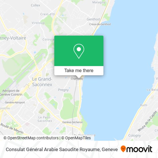 Consulat Général Arabie Saoudite Royaume map