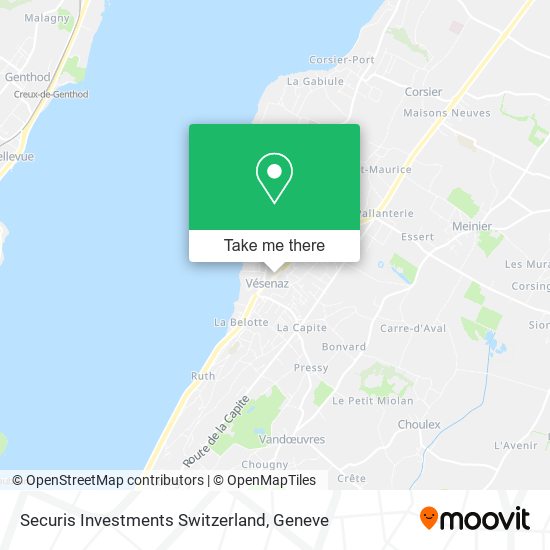 Securis Investments Switzerland map