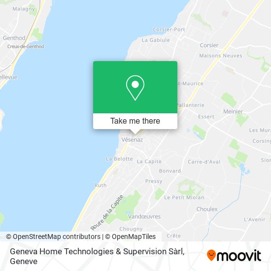 Geneva Home Technologies & Supervision Sàrl map