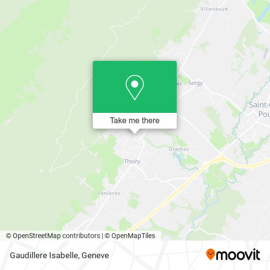 Gaudillere Isabelle map