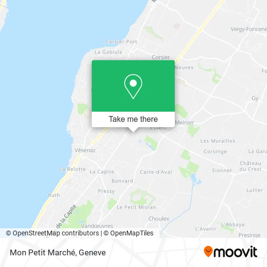 Mon Petit Marché map