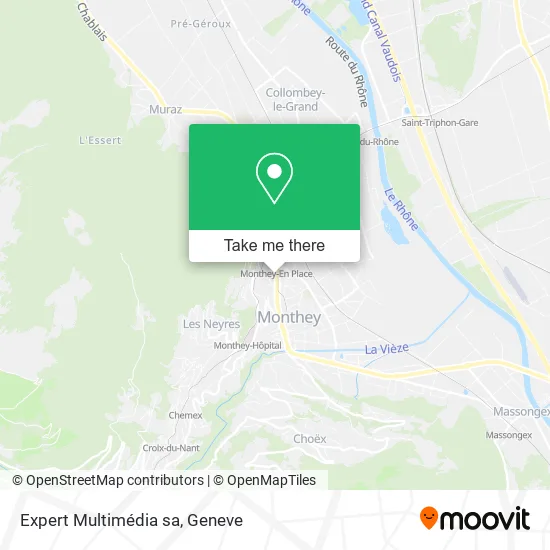 Expert Multimédia sa map