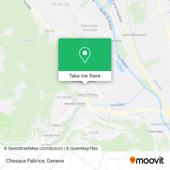 Chesaux Fabrice map