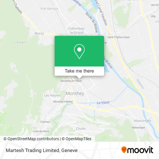 Martesh Trading Limited map