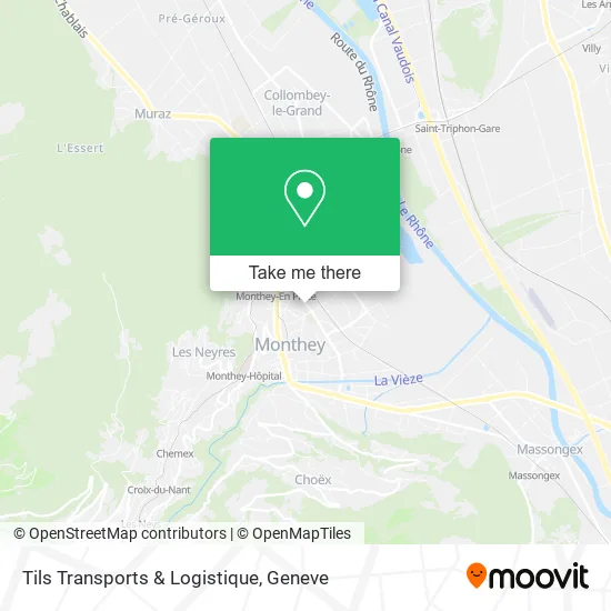 Tils Transports & Logistique map