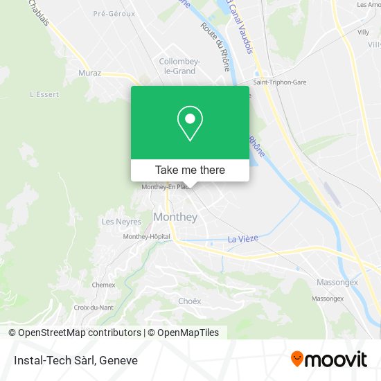 Instal-Tech Sàrl map