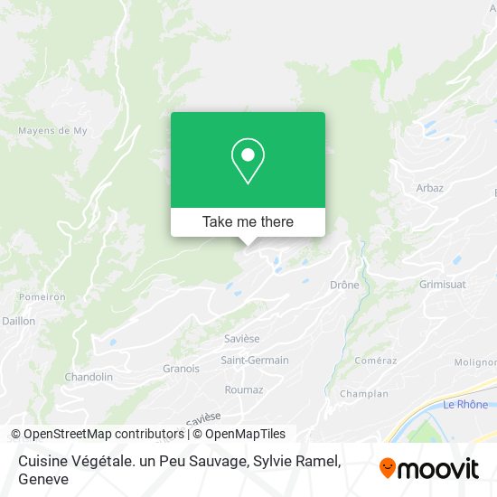 Cuisine Végétale. un Peu Sauvage, Sylvie Ramel map