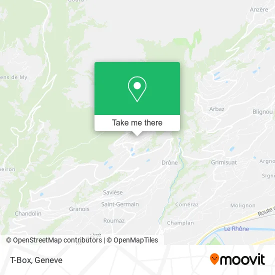 T-Box map