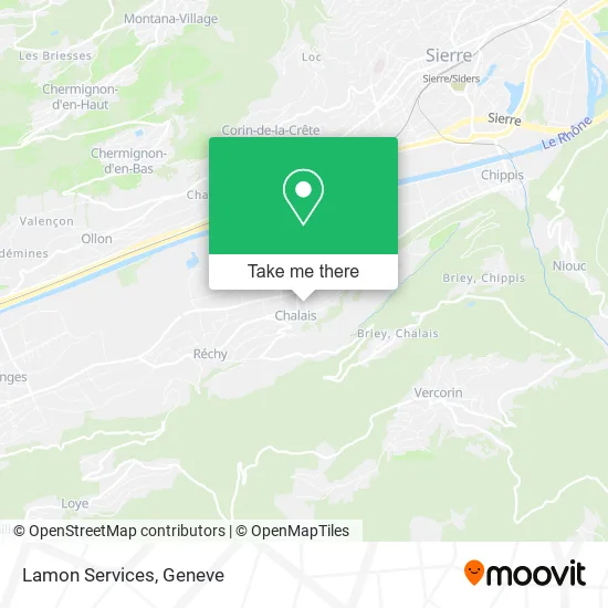 Lamon Services map