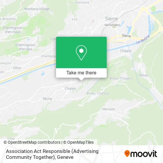 Association Act Responsible (Advertising Community Together) map