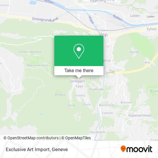 Exclusive Art Import map