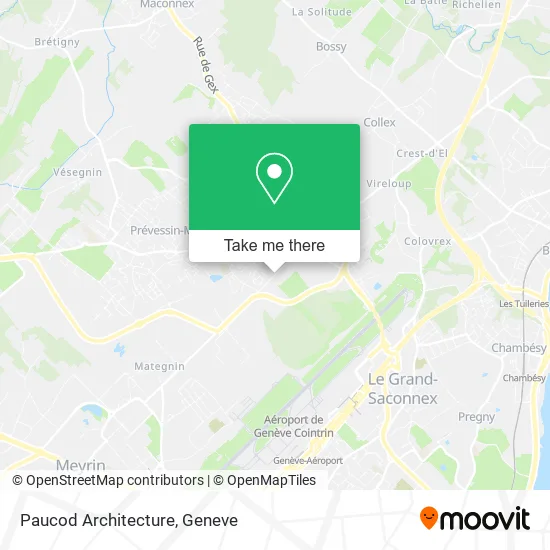 Paucod Architecture map