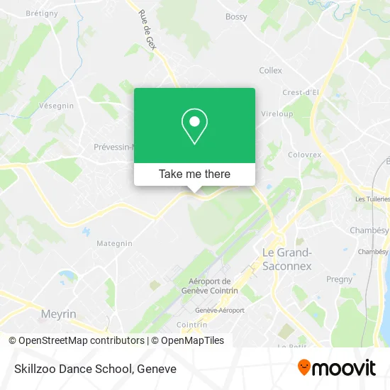 Skillzoo Dance School map