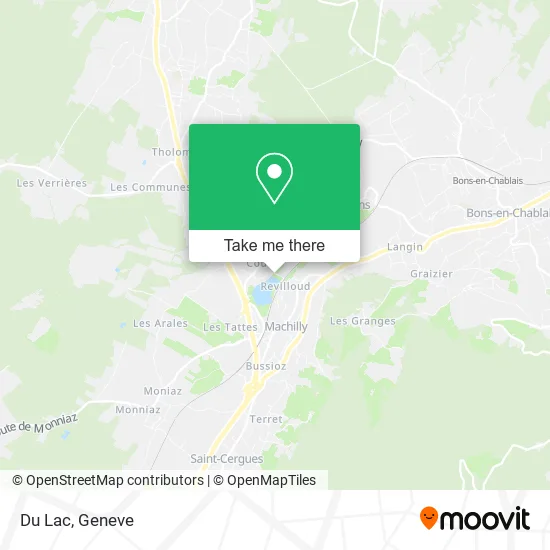 Du Lac map