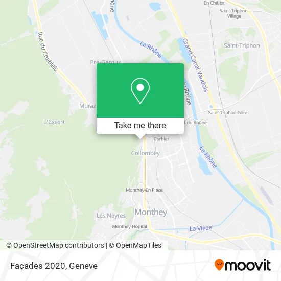 Façades 2020 map