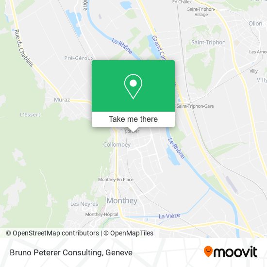 Bruno Peterer Consulting map