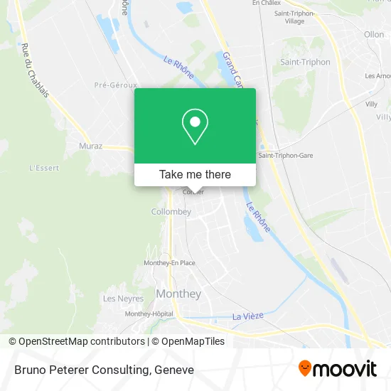Bruno Peterer Consulting map