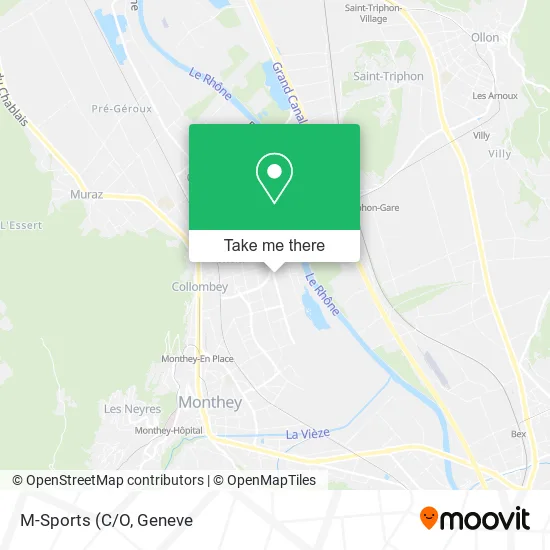 M-Sports map