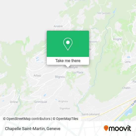 Chapelle Saint-Martin map