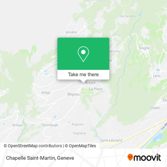 Chapelle Saint-Martin map