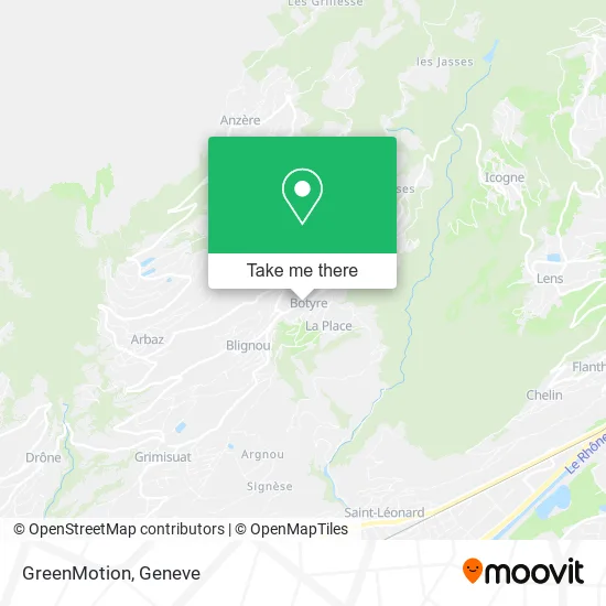 GreenMotion map