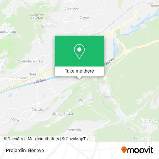 Projardin map
