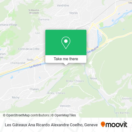 Les Gâteaux Ana Ricardo Alexandre Coelho map