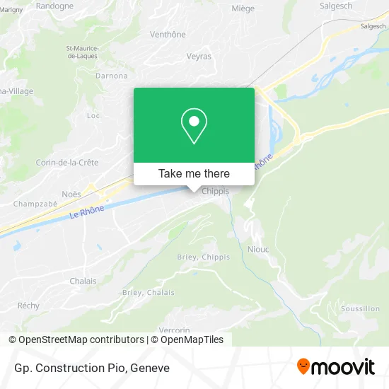 Gp. Construction Pio map