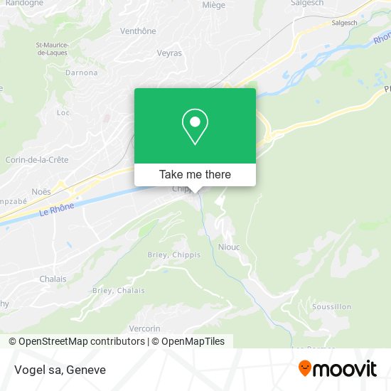 Vogel sa map