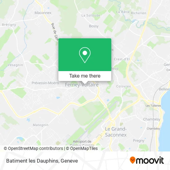 Batiment les Dauphins map