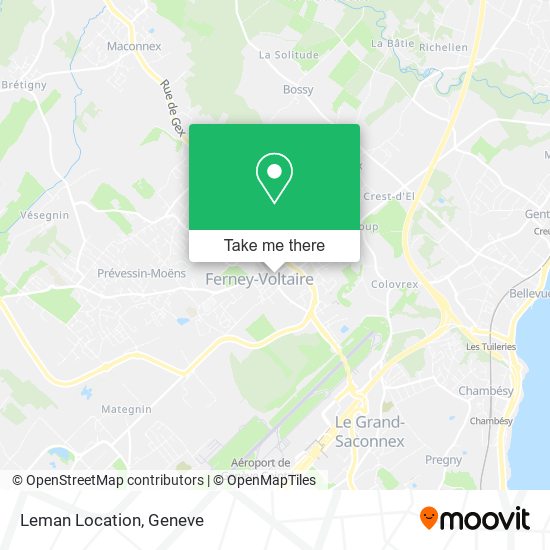 Leman Location map