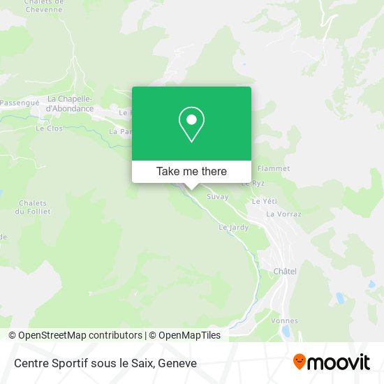 Centre Sportif sous le Saix map
