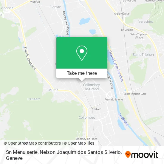 Sn Menuiserie, Nelson Joaquim dos Santos Silverio map