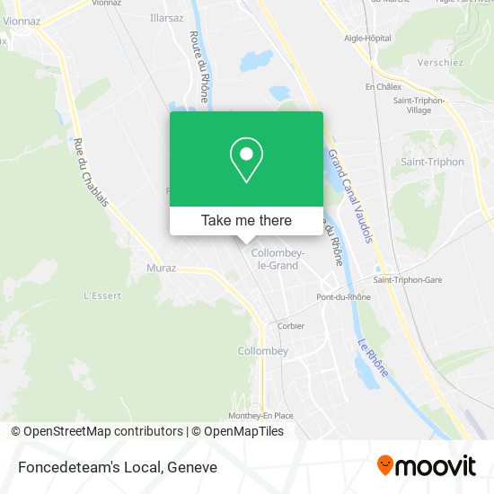 Foncedeteam's Local map