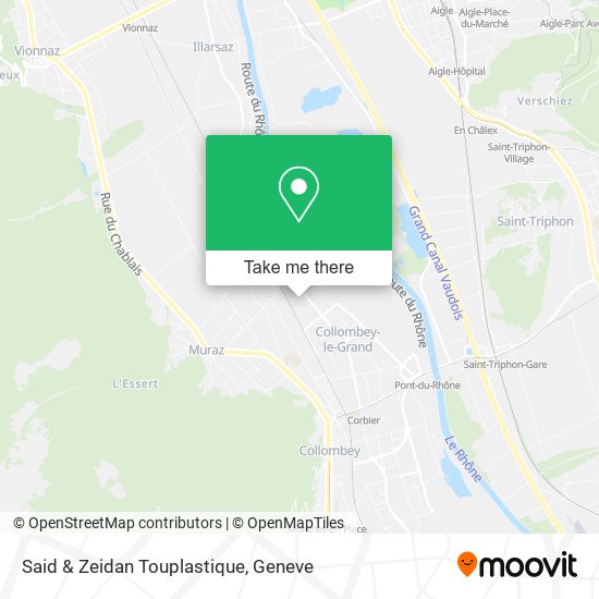 Said & Zeidan Touplastique map