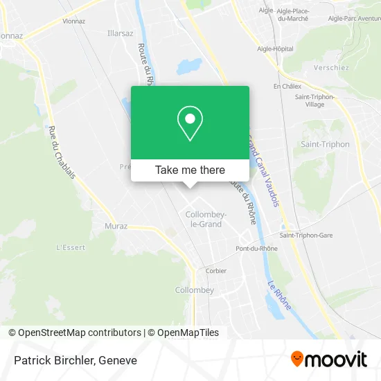 Patrick Birchler map